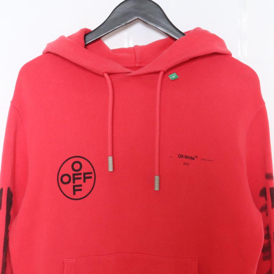OFF WHITE 19SS DIAG STENCIL HOODIE XS