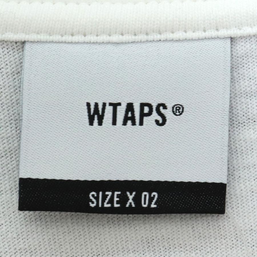 WTAPS 22SS 40PCT UPARMORED ロングスリーブTシャツ ホワイト サイズ02 ダブルタップス 長袖カットソー ロンT｜graiz｜03