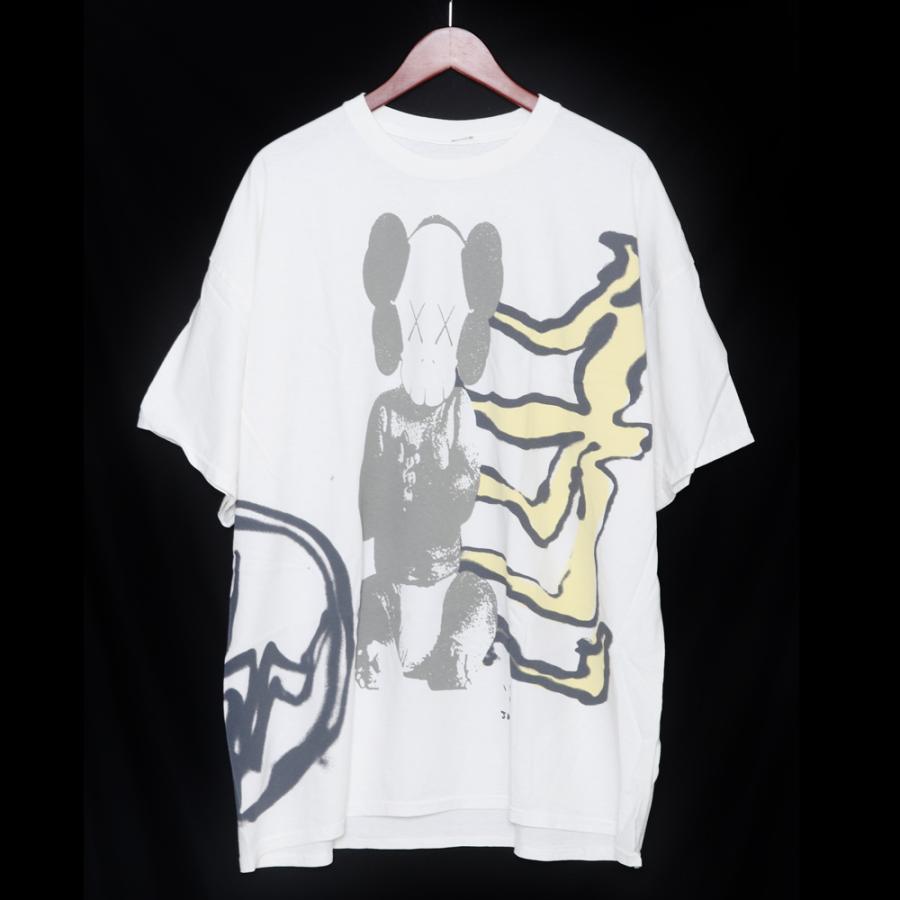 未使用 カクタスジャック CACTUS JACK KAWS FOR FRAGMENT L/ S TEE XL