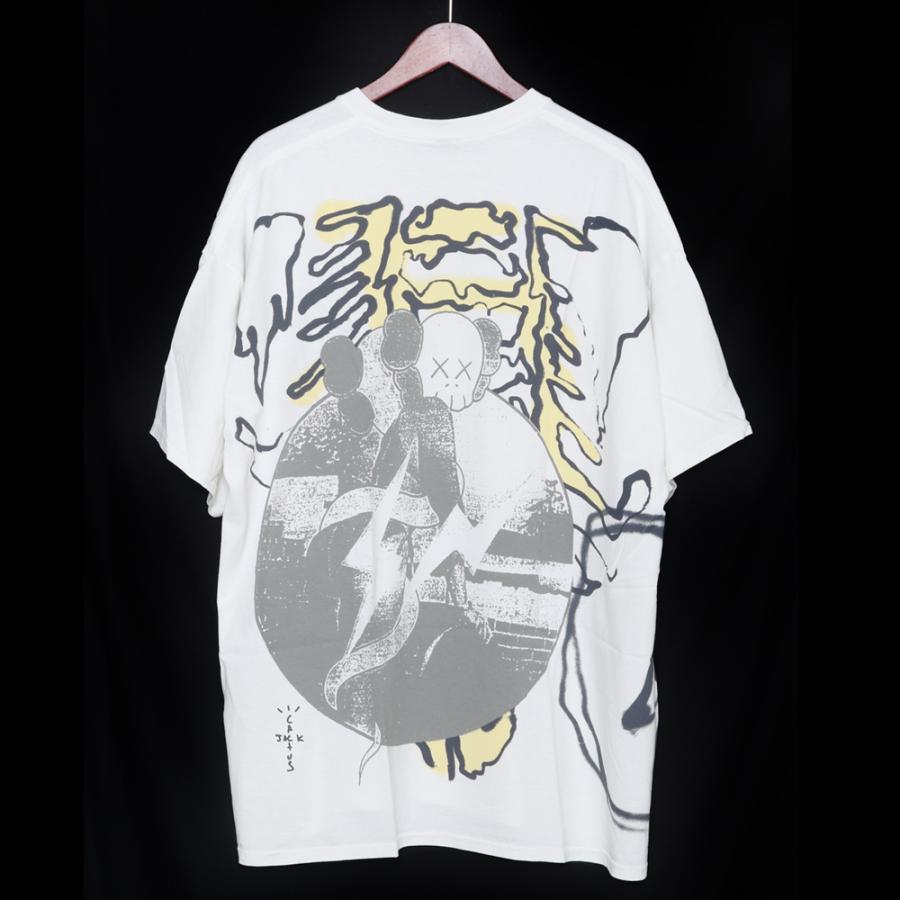 未使用 カクタスジャック CACTUS JACK KAWS FOR FRAGMENT L/ S TEE XL