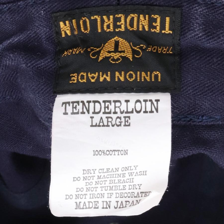 TENDERLOIN JUNGLE HAT HERRING BONG Lサイス ネイビー テンダーロイン ジャングルハット ヘリンボーン 帽子
