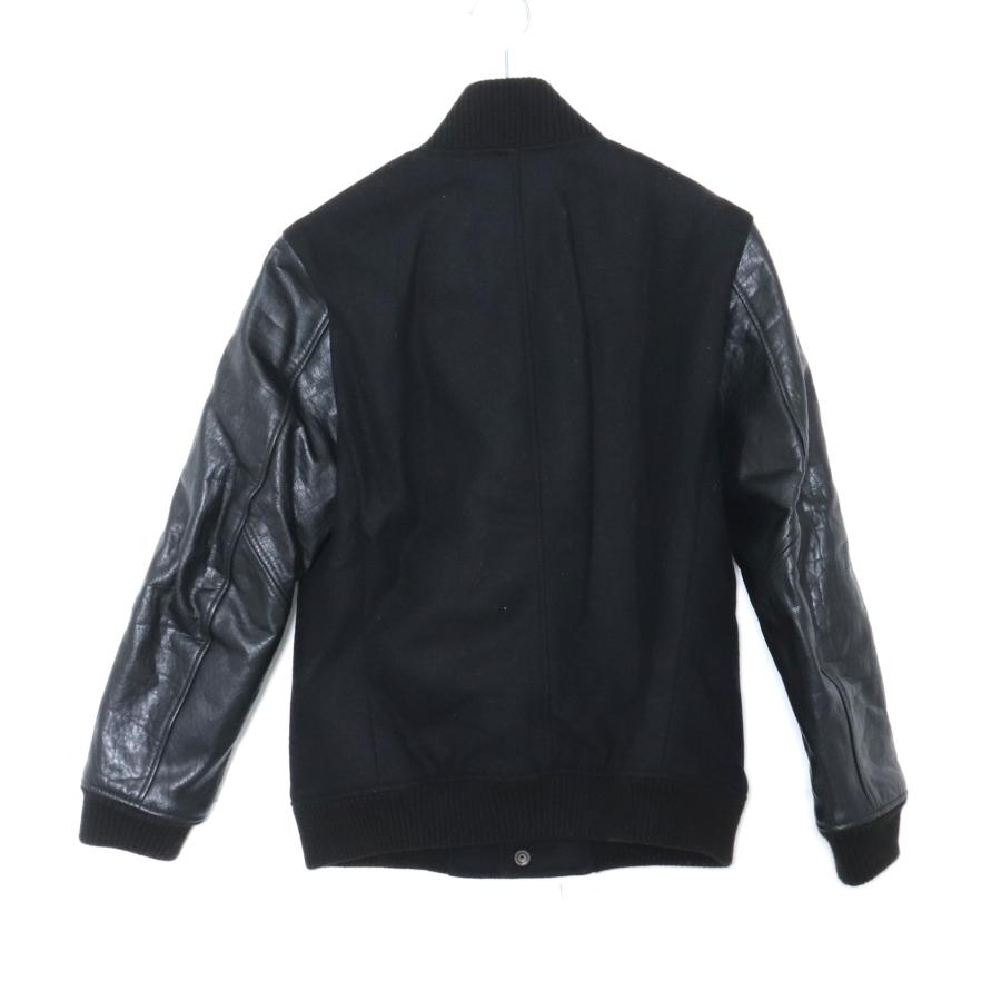 ナノユニバース　ジャケットXL NUS43BZ0707SH NANOUNIVERSE Versity Jacket Sサイズ ブラック NUC43BZ0707SH