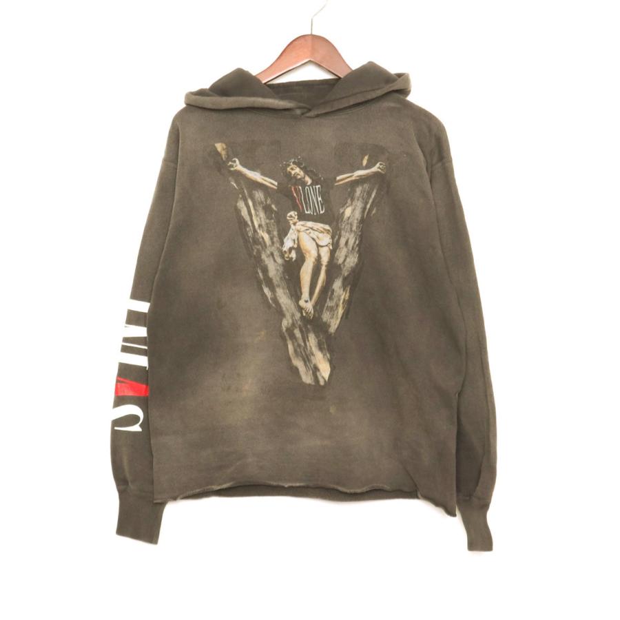 セントマイケル ヴィーローン SAINT MICHAEL × VLONE 22SS HOODIE S