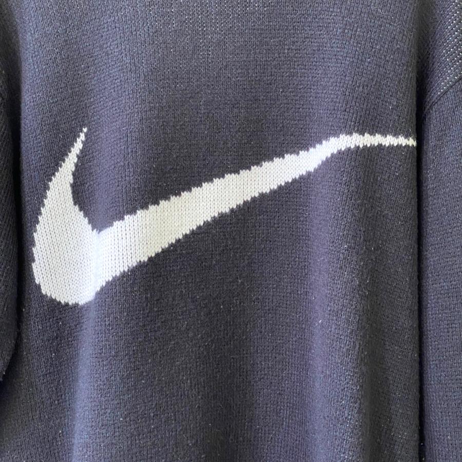 SUPREME × NIKE 19SS Swoosh Sweater サイズ M ブラック BV7549-010