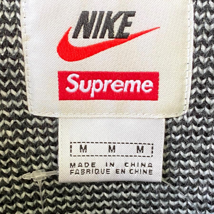 SUPREME × NIKE 19SS Swoosh Sweater サイズ M ブラック BV7549-010