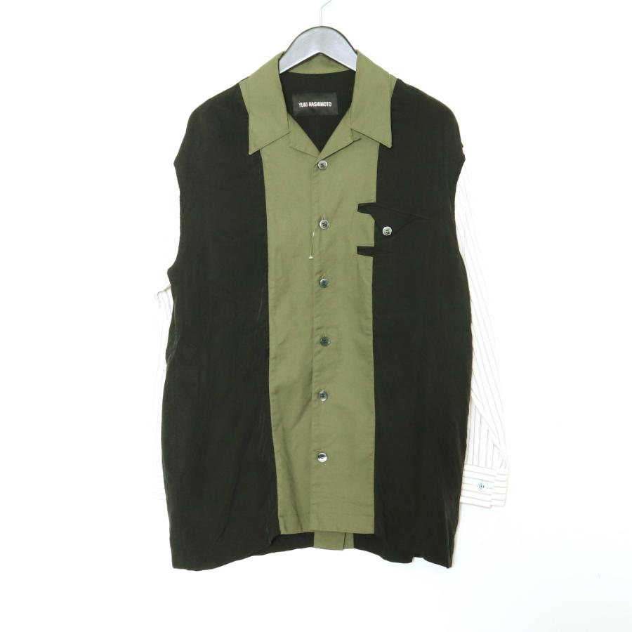 YUKI HASHIMOTO 20AW LINING SHIRT オープンカラーライニングシャツ