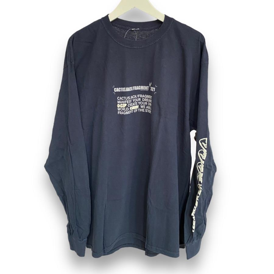 TRAVIS SCOTT CACTUS JACK FOR FRAGMENT L/S TEE サイズL トラヴィス 