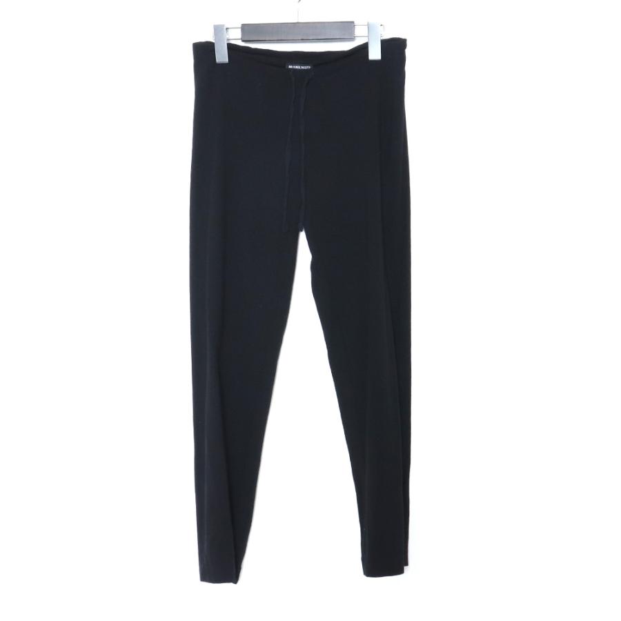ANN DEMEULEMEESTER アンドゥムルメステール パンツ　サイズ36 ANN DEMEULEMEESTER パンツ ブラック サイズ36 アン ドゥム