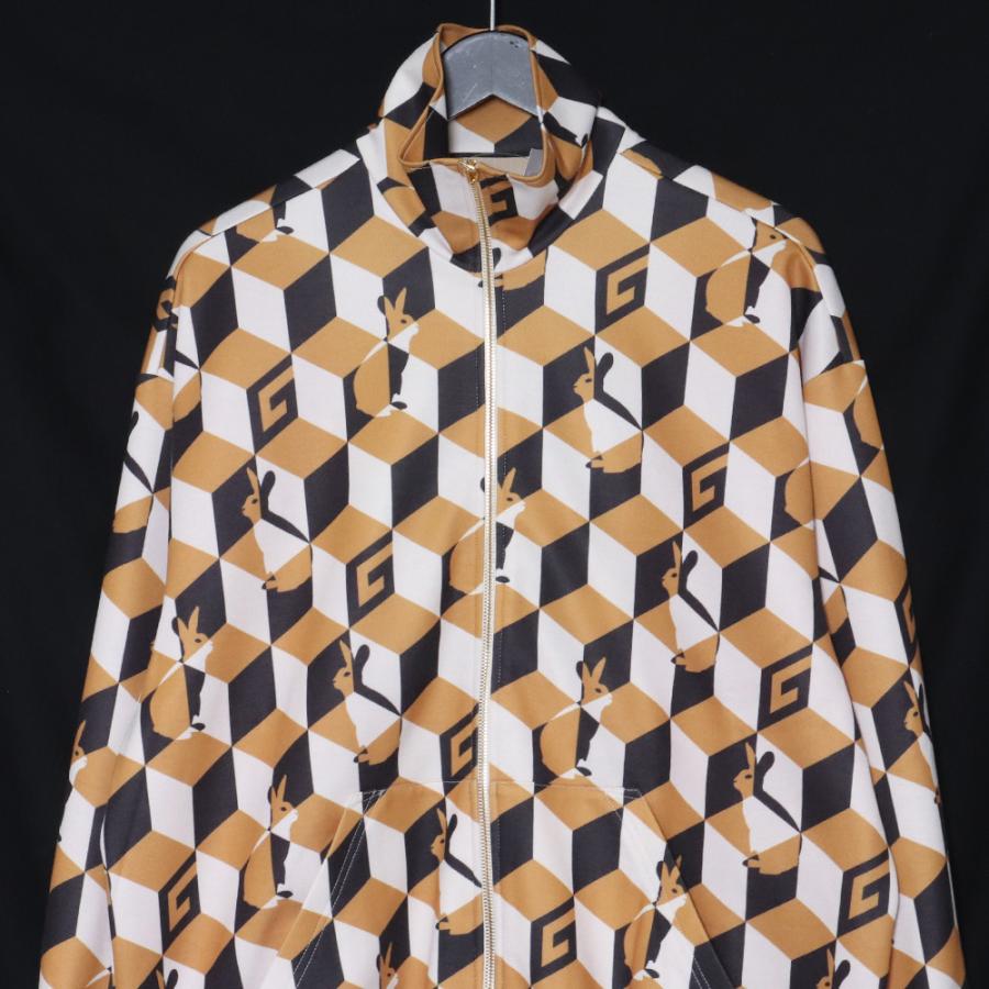 GUCCI 兎 トラックジャケット XSサイズ マルチカラー 714464 GUCCI 兎 トラックジャケット XSサイズ マルチカラー 714464