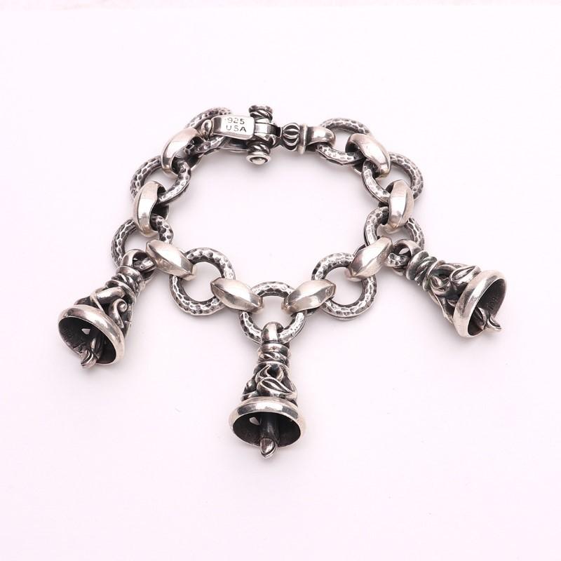 レナードカムホート LEONARD KAMHOUT クレーンウィズ3クレーンベル M ブレスレット シルバー LONEONES ロンワンズ  bracelet :ITST9H5G2528:GRAIZ ブランド古着のセレクトショップ - 通販 - Yahoo!ショッピング