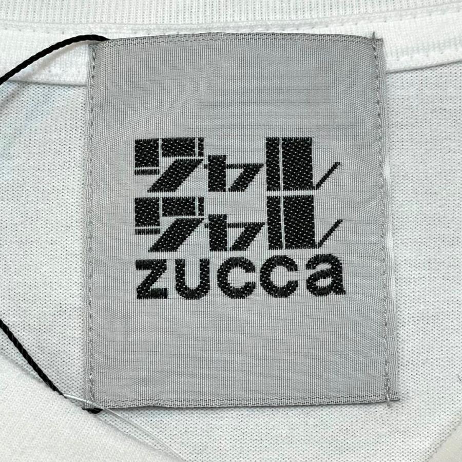 ズッカ ZUCCA × ジャルジャル 半袖Tシャツ カットソー L ホワイト ZU13 