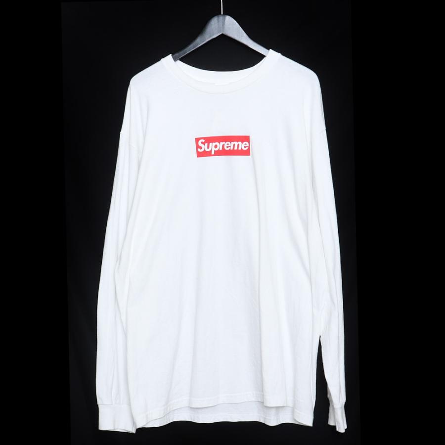 SUPREME BOX LOGO 20AW Box Logo L/S Tee ホワイト XLサイズ