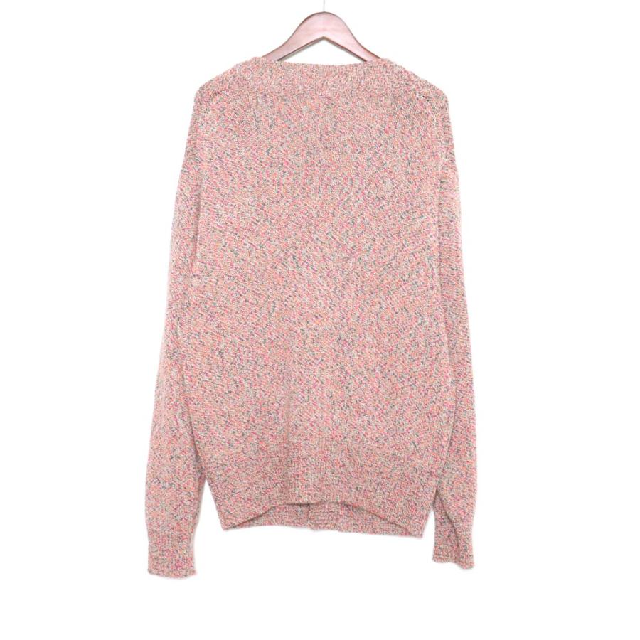 エムエーエスユー MASU 22SS MELANGE LOOSE CARDIGAN ピンク サイズ46  