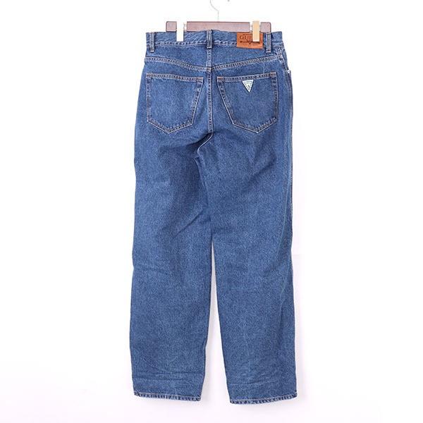 GUESS GREEN LABEL クラッシュ ワイド デニムパンツ サイズ30 