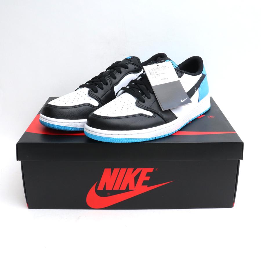 未使用 29cm ナイキ NIKE AIR JORDAN 1 LOW OG BLACK POWDER BLUE UNC CZ0790-104 エアジョーダンワンロー スニーカー ブルー ホワイト ブラック｜graiz｜08