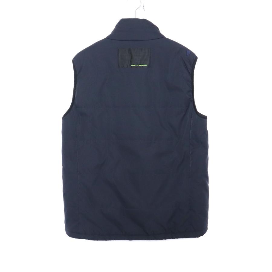 AKM × BROWN BUNNY LUXE163 DOWN VEST Mサイズ ネイビー AJ005 