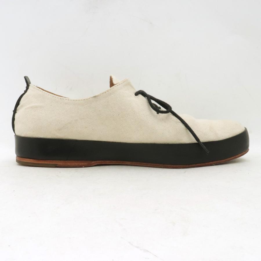 サイズ43 TOOGOOD × FEIT 19SS ARTISTCANVAS ROW シューズ ホワイト 
