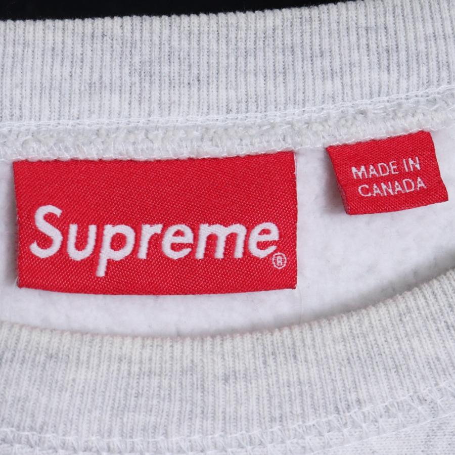 SUPREME Box Logo Crewneck Sweatshirt Lサイズ グレー