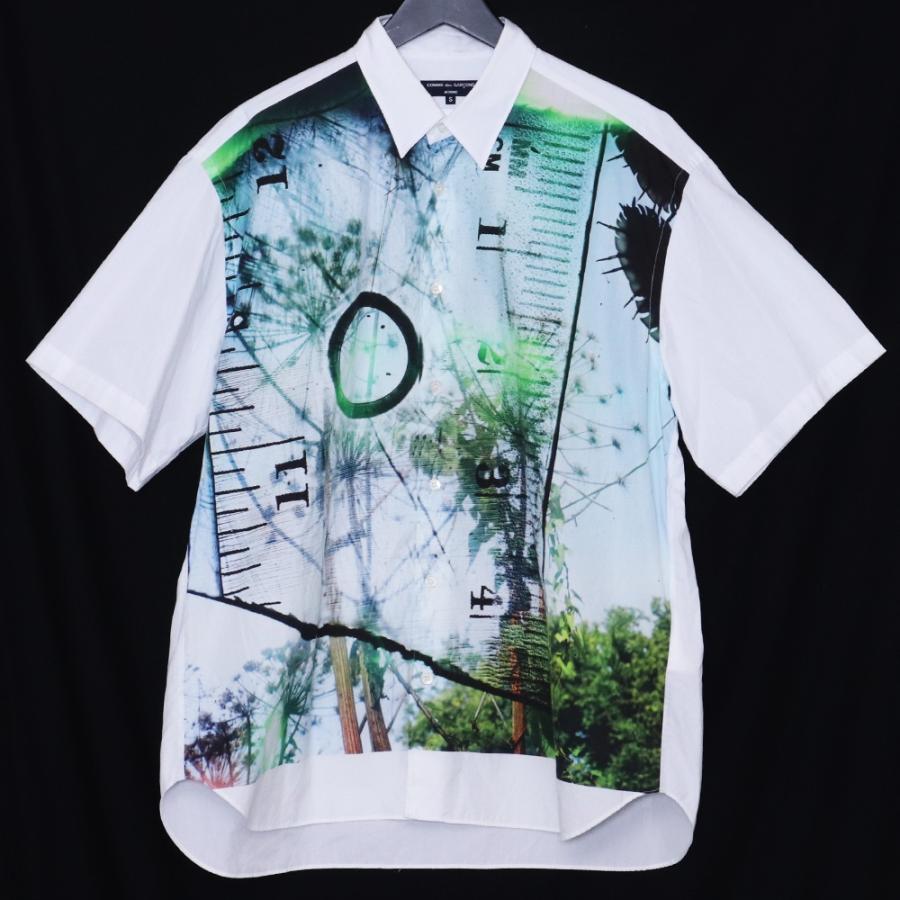 COMME DES GARCONS HOMME Stephen Gill フォトプリントシャツ Sサイズ