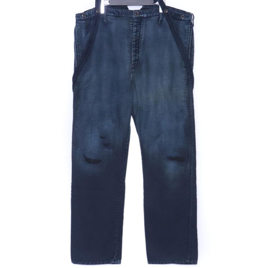 VISVIM TRAVAILLER BRACES PANTS サイズ3 インディゴ 0121205008008