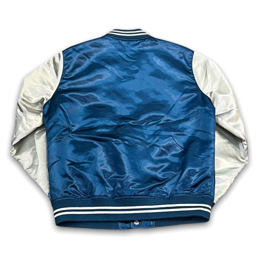 SUPREME Satin Club Jacket Sサイズ ブルー シュプリーム サテンクラブ 