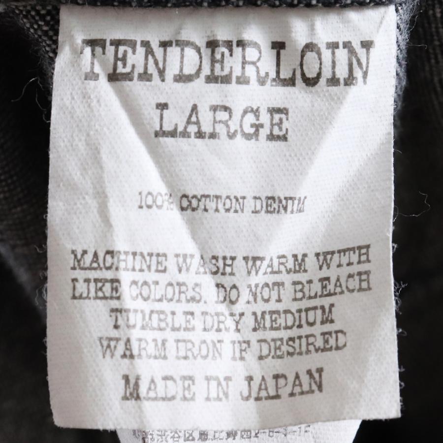 TENDERLOIN DENIM TROUSERS Lサイズ ブラック テンダーロイン TENDERLOIN DENIM TROUSERS Lサイズ ブラック テンダーロイン