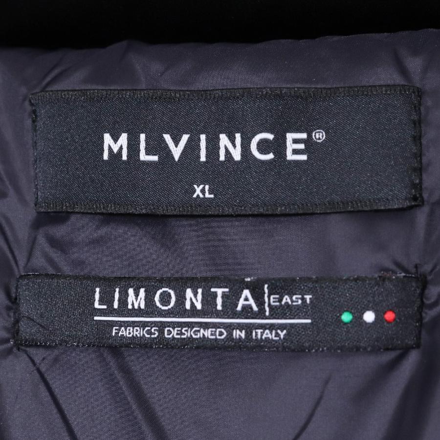 MLVINCE LIMONTA OLD SCHOOL DOWN JACKET XLサイズ ブラック 