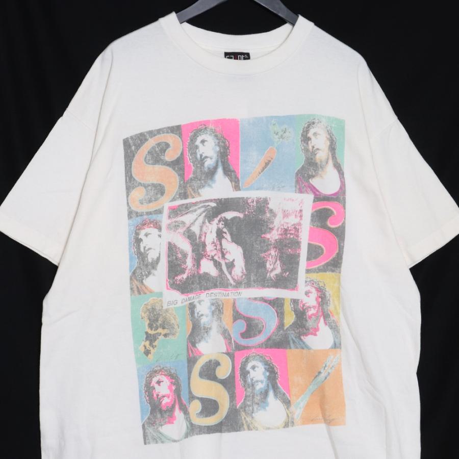 SAINT MICHAEL SW_SS TEE VEGES/WHITE XXLサイズ SM-YS8-0000 SAINT MICHAEL SW_SS TEE VEGES/WHITE XXLサイズ SM-YS8-0000