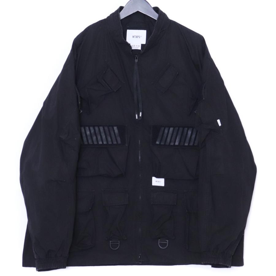 WTAPS MODULAR JACKET COTTON WEATHER サイズ03 ブラック 192BRDT-JKM07 ダブルタップス ...