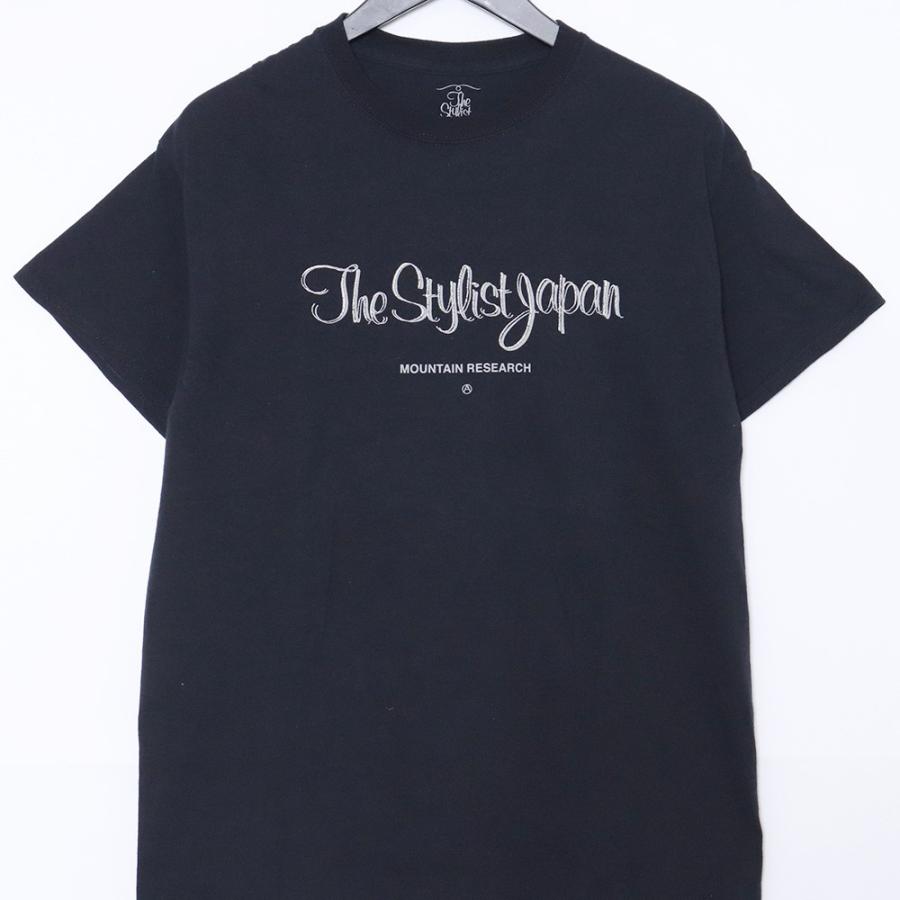 MOUNTAIN RESEARCH × THE STYLIST JAPAN 半袖Tシャツ Mサイズ ネイビー 