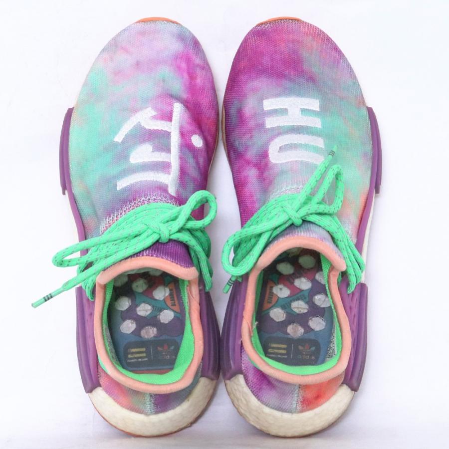 25cm ADIDAS × PHARRELL WILLIAMS Human Race NMD Holi Festival Chalk