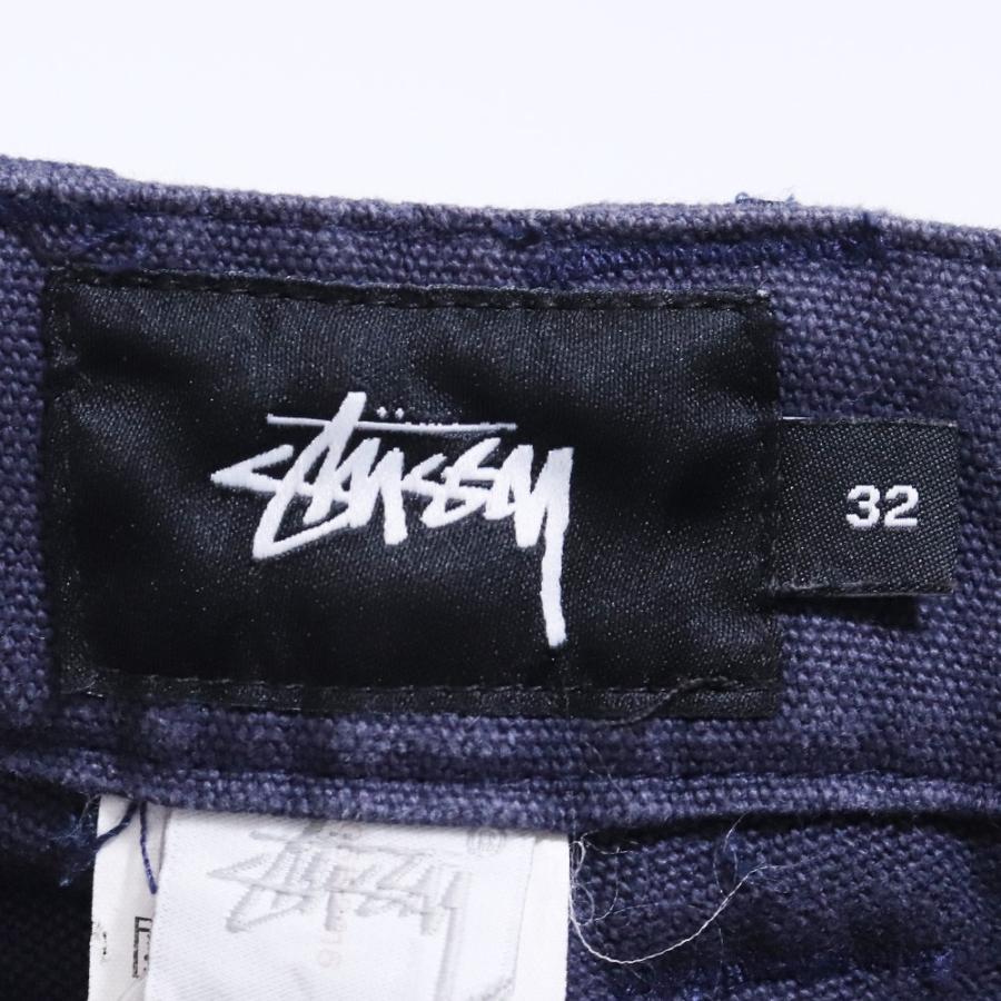 STUSSY Canvas Work Pants サイズ32 ネイビー 116297-002