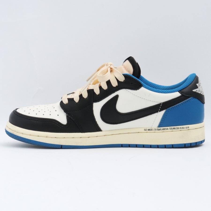 24cm NIKE × TRAVIS SCOTT × FRAGMENT Air Jordan 1 Low OG SP Military Blue DM7866-140 ナイキ トラヴィススコット エアジョーダン1 ロー ミリタリーブルー｜graiz｜03