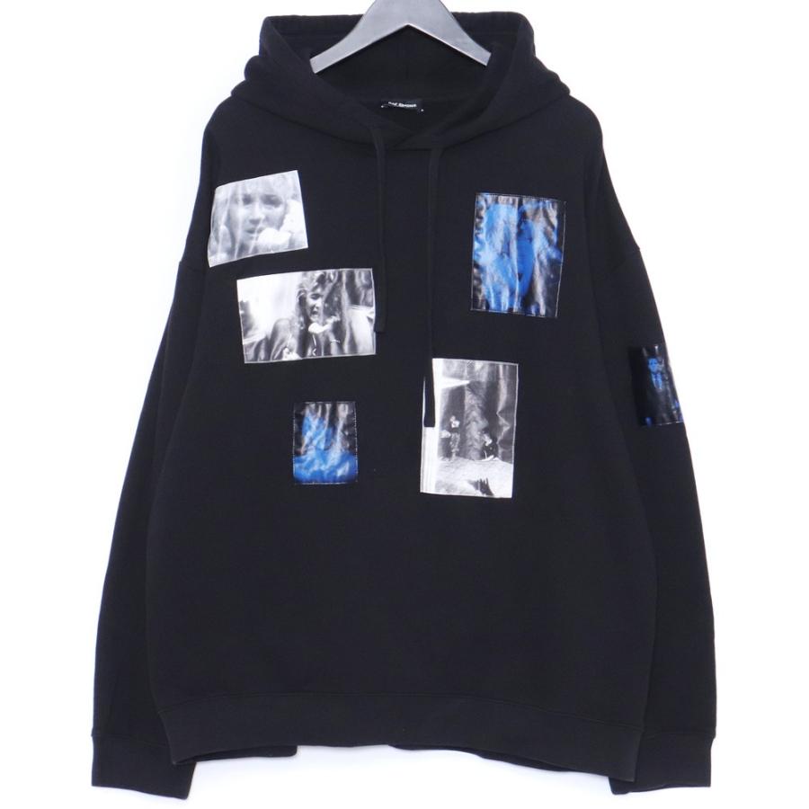 RAF SIMONS デイヴィッド・リンチパッチスウェットパーカー XLサイズ 