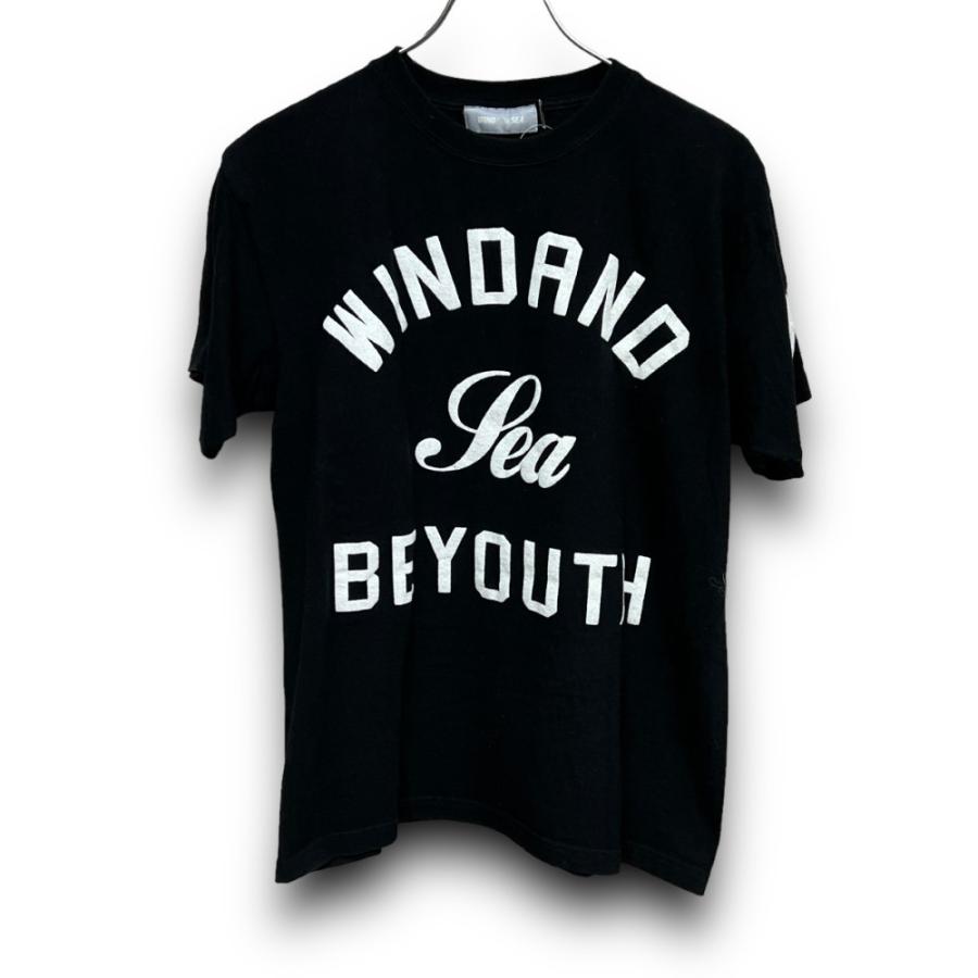 WIND AND SEA BEYOUTH S/S 半袖プリントTシャツ Mサイズ ブラック WDS