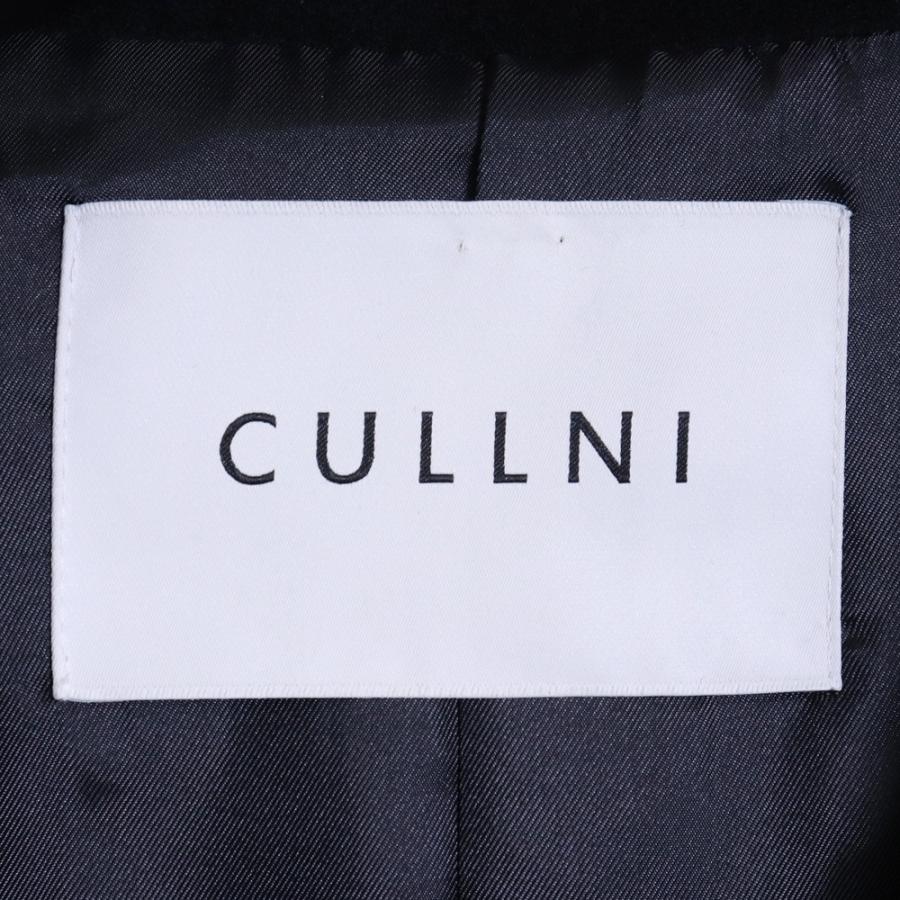 CULLNI STUDIOUS別注 ZIP CHECK COAT サイズ2 ブルー グリーン