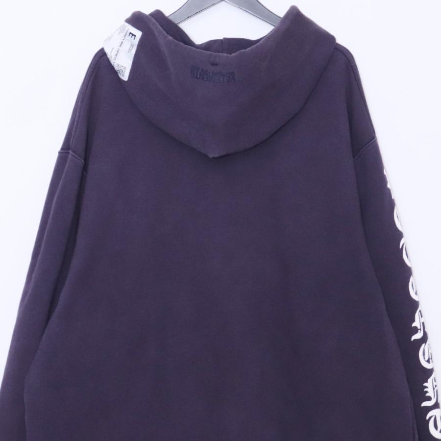 VETEMENTS リバースアナーキーロゴスウェットパーカー XSサイズ