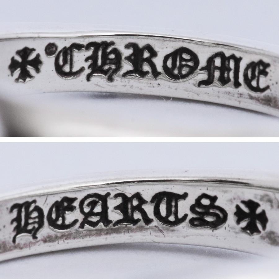 4号 CHROME HEARTS ベビークラシック フレアニー リング シルバー