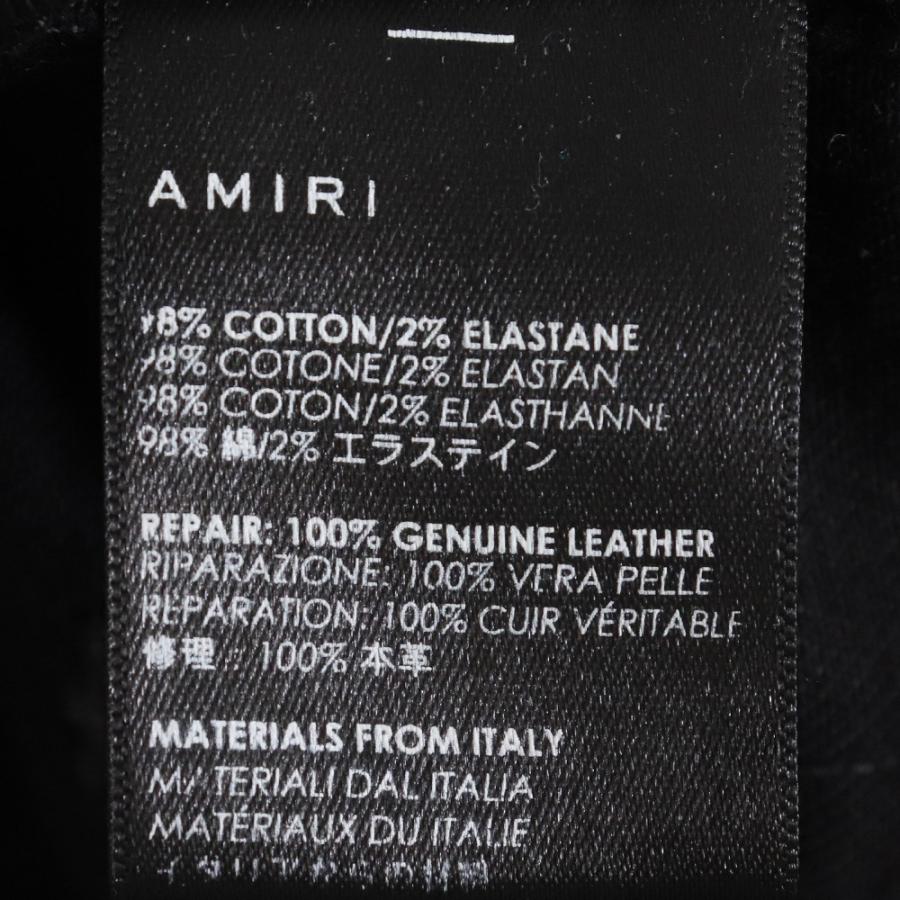 AMIRI MX1ロゴパッチスリムフィットデニムパンツ サイズ31 AMIRI MX1ロゴパッチスリムフィットデニムパンツ サイズ31