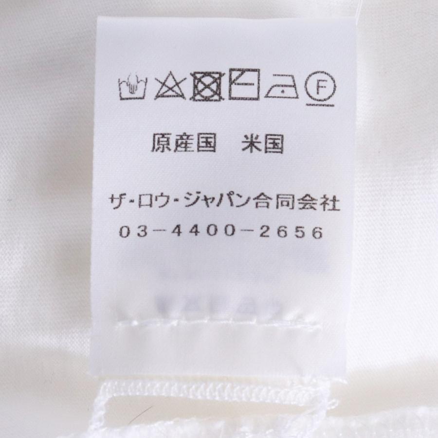 THE ROW Drago T-Shirt Lサイズ ホワイト 288-K291 ザロウ