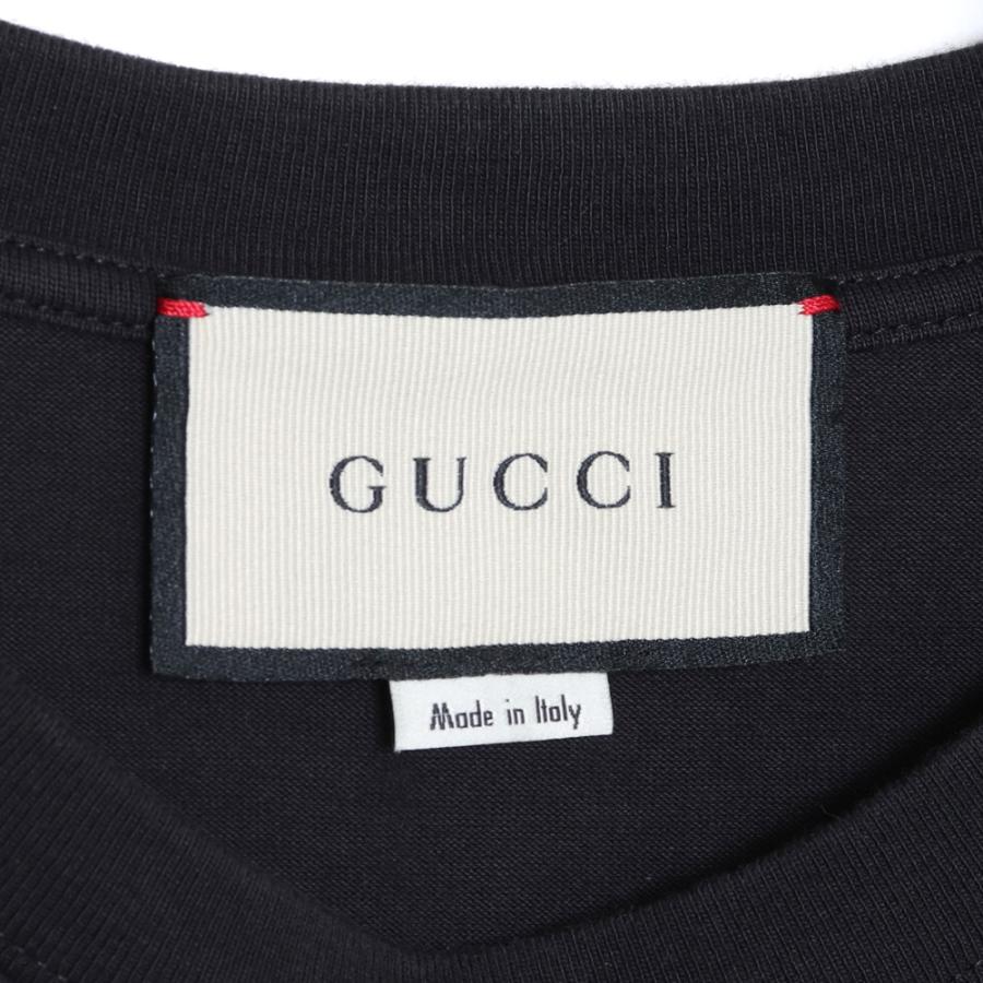 GUCCI グッチバンドTシャツ Mサイズ ブラック 565806-XJB2W-1142 