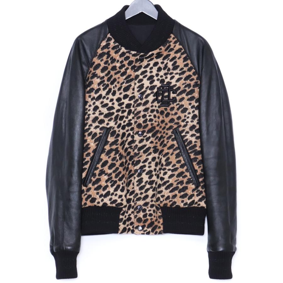 DSQUARED2 レオパードボンバージャケット サイズ48 ベージュ S74AM1416