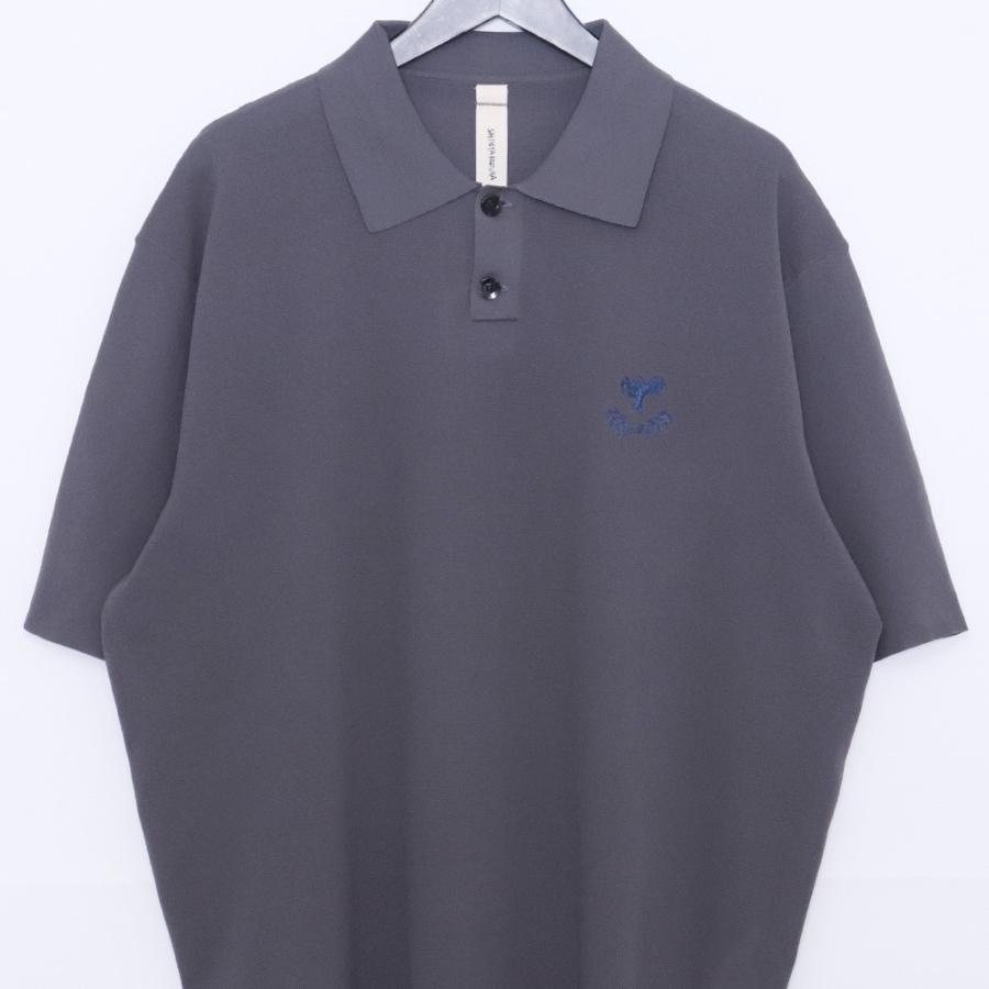 SHINYA KOZUKA MASSIVE POLO サイズMY グレー 240ISK83 シンヤコヅカ