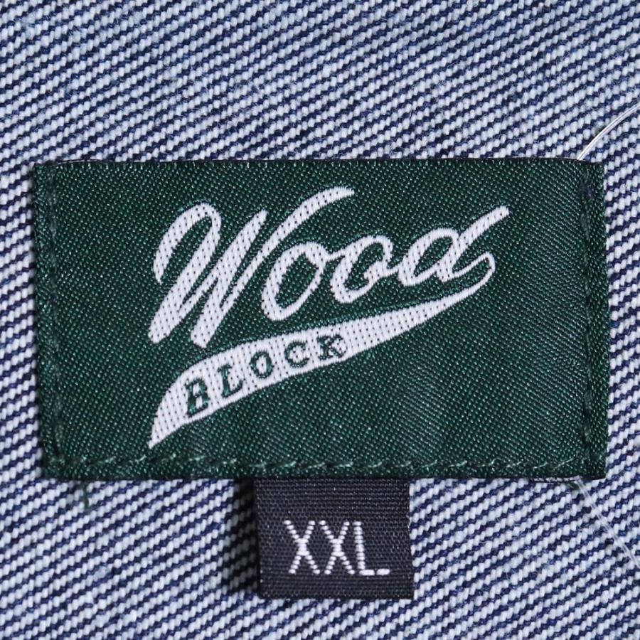 WOODBLOCK 2nd TYPE DENIM JACKET XXLサイズ インディゴ ウッド