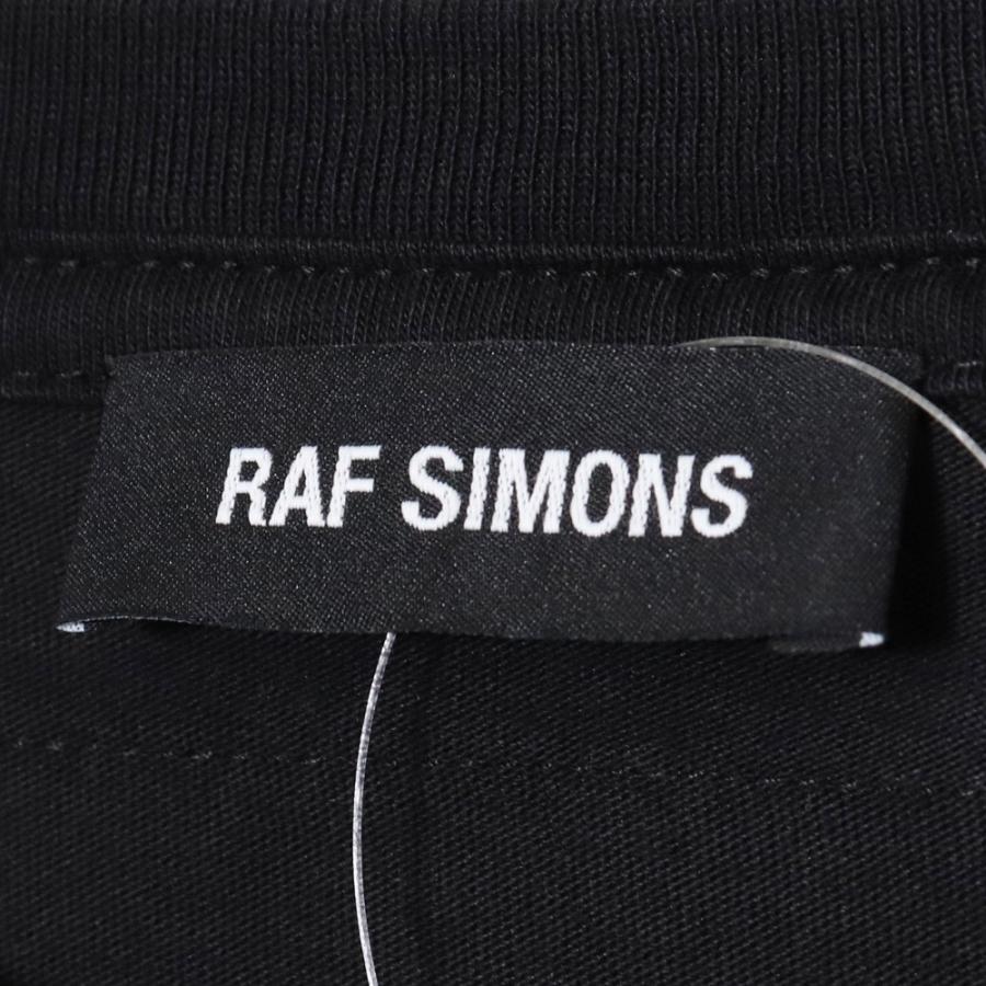 RAF SIMONS ポケットホールズオーバーサイズTシャツ Sサイズ ブラック