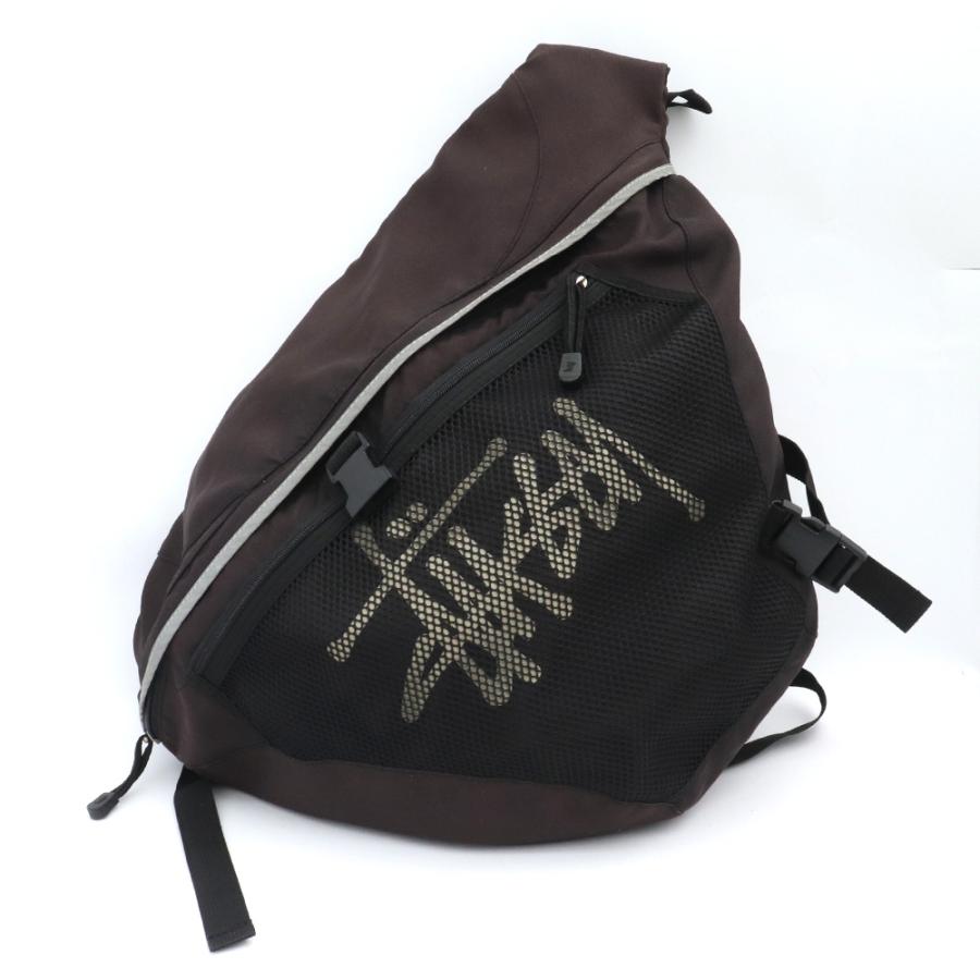 OLD STUSSY 90s ワンショルダーバッグ サイズFREE ブラック オールド 