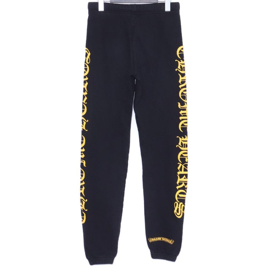 CHROME HEARTS サイドロゴスウェットパンツ XSサイズ ブラック レディース クロムハーツ side logo sweat pants |  | 01