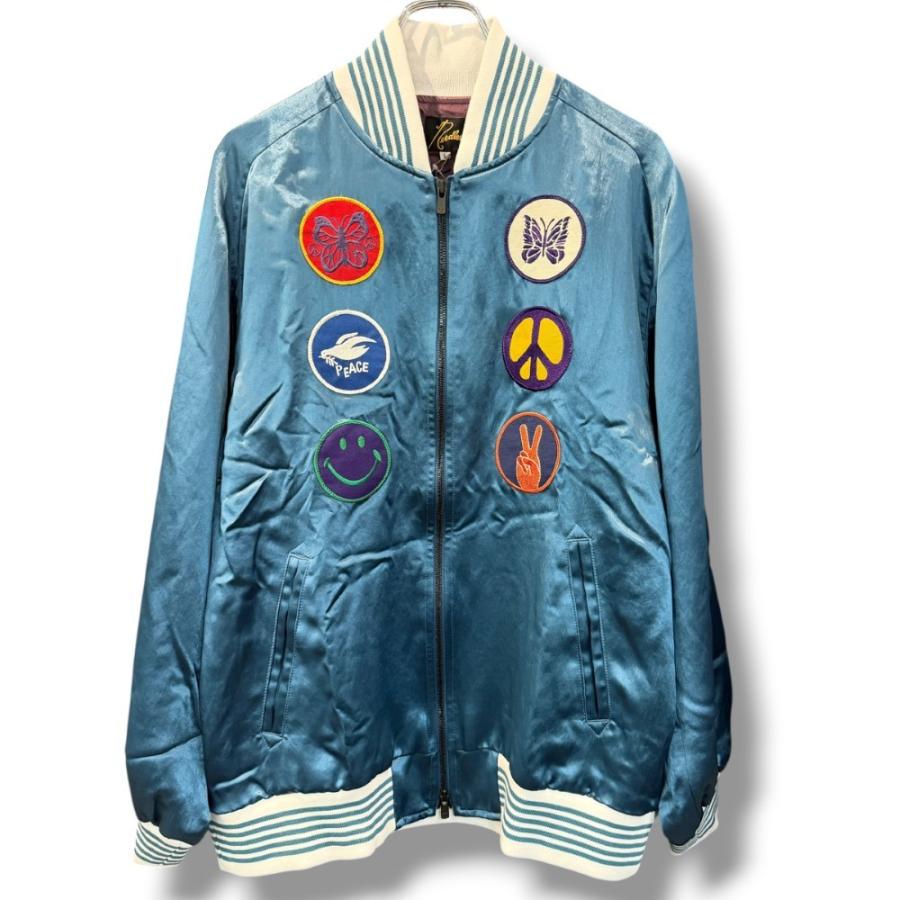 NEEDLES 23SS Award Jacket Lサイズ ブルー系 MR195 ニードルズ