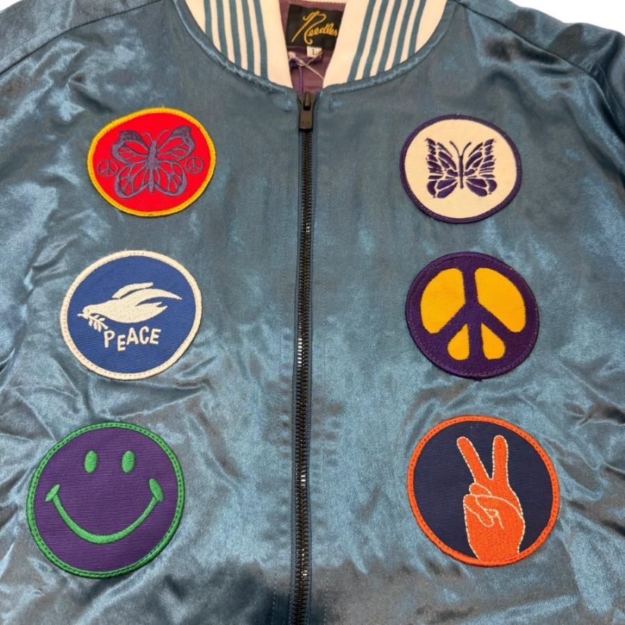 NEEDLES 23SS Award Jacket Lサイズ ブルー系 MR195 ニードルズ