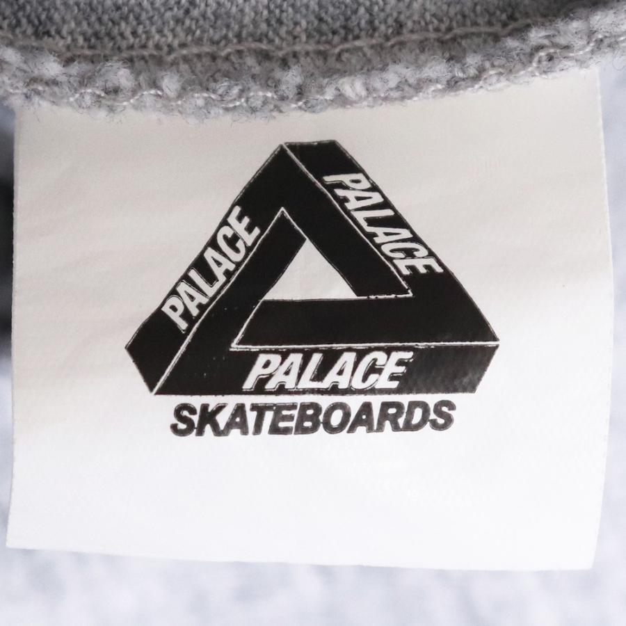 パレス PALACE バックプリントTシャツ 半袖Tシャツ グレー S /U